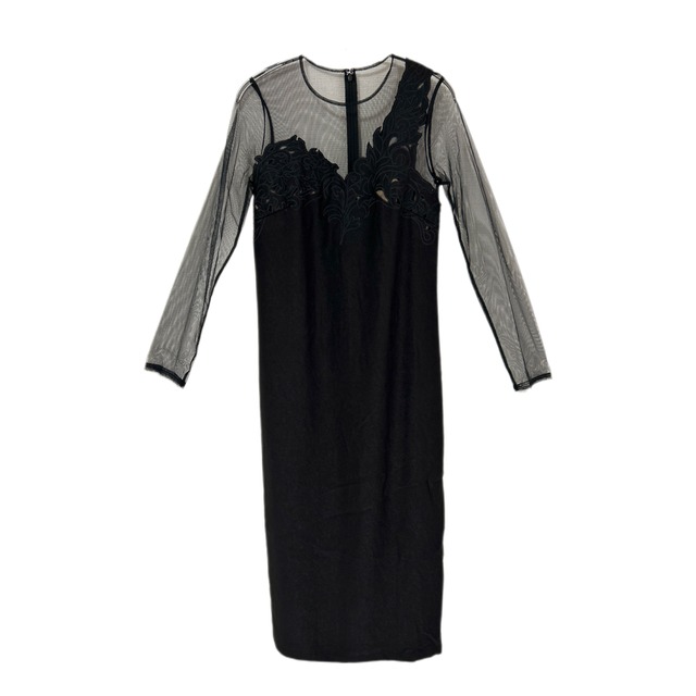 Ameri VINTAGE UND RENEE CUTWORK DRESS UND 苦し RENEE CUTWORK DRESS