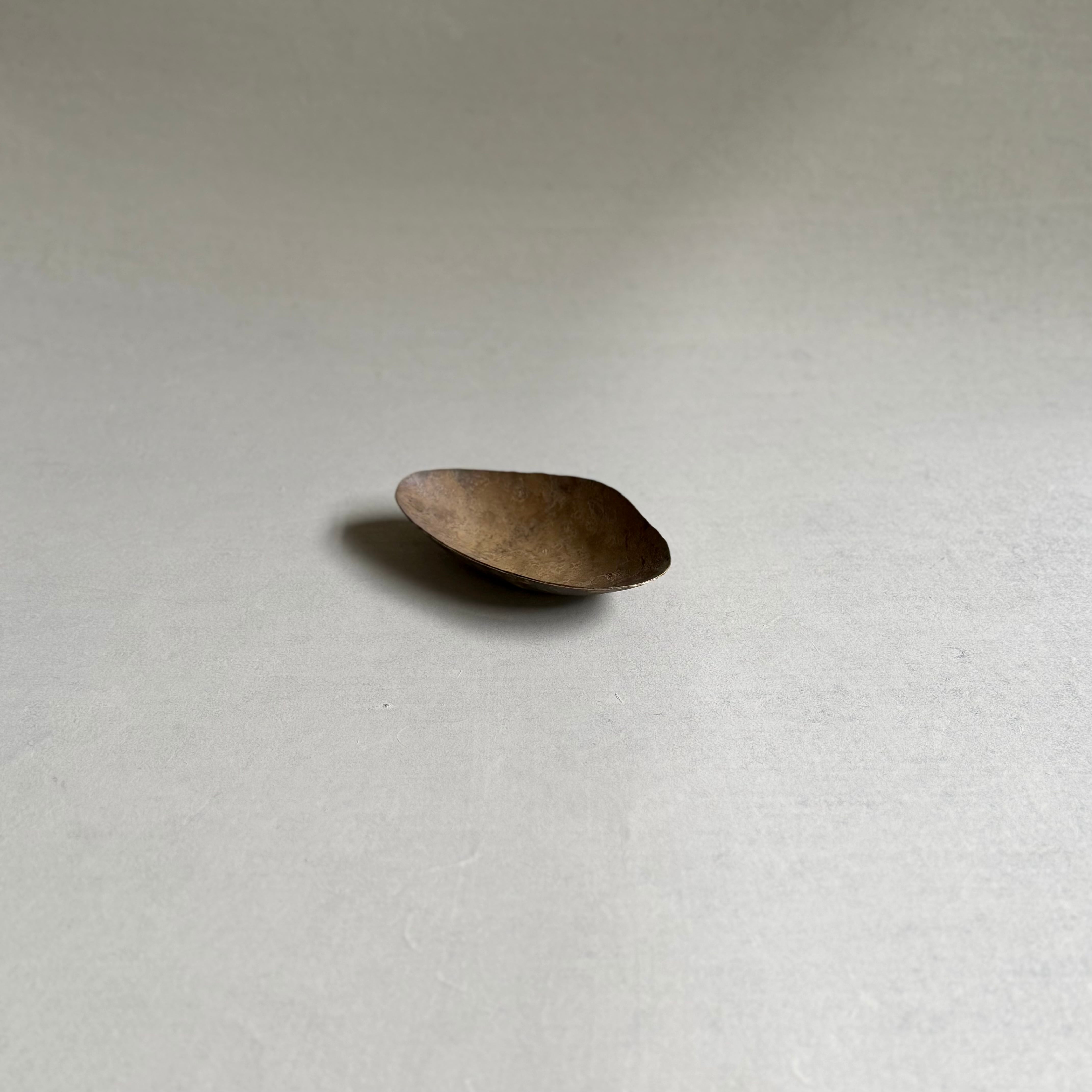 渡辺遼 茶則 石舟 真鍮