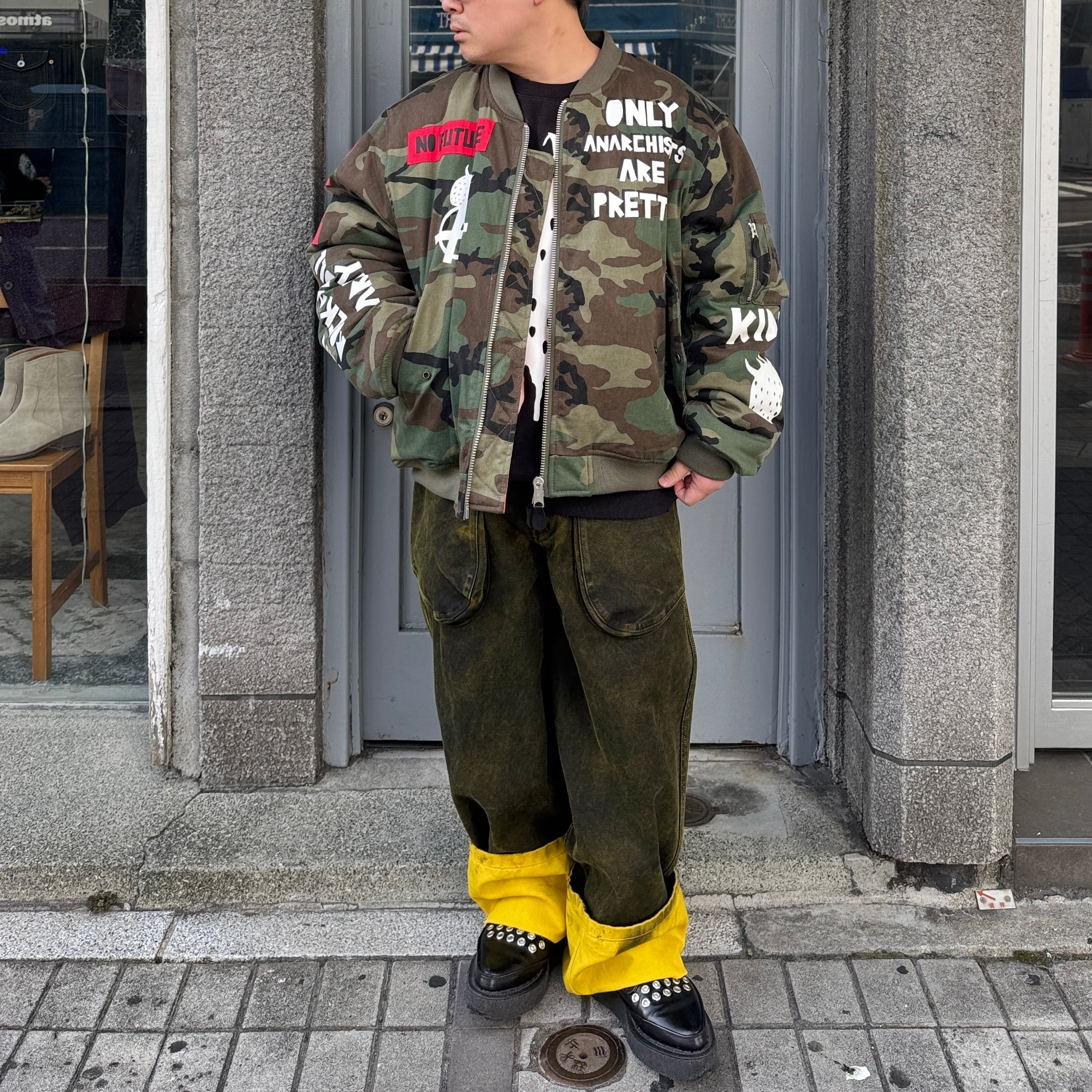 KIDILL / FRESH ANARCHY MA-1 JACKET FOSTEX GARMENTS / VINTAGE