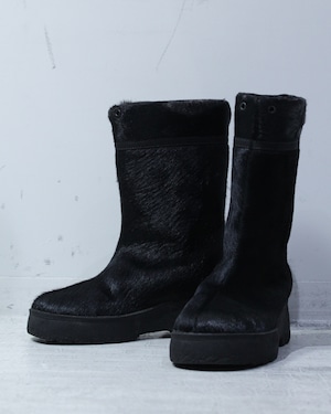 【Caka BLACK】60's〜70's “Pajar” Unborn Calf Vintage After Ski Boots