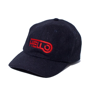 HELLO WOOL BB CAP #BLACK