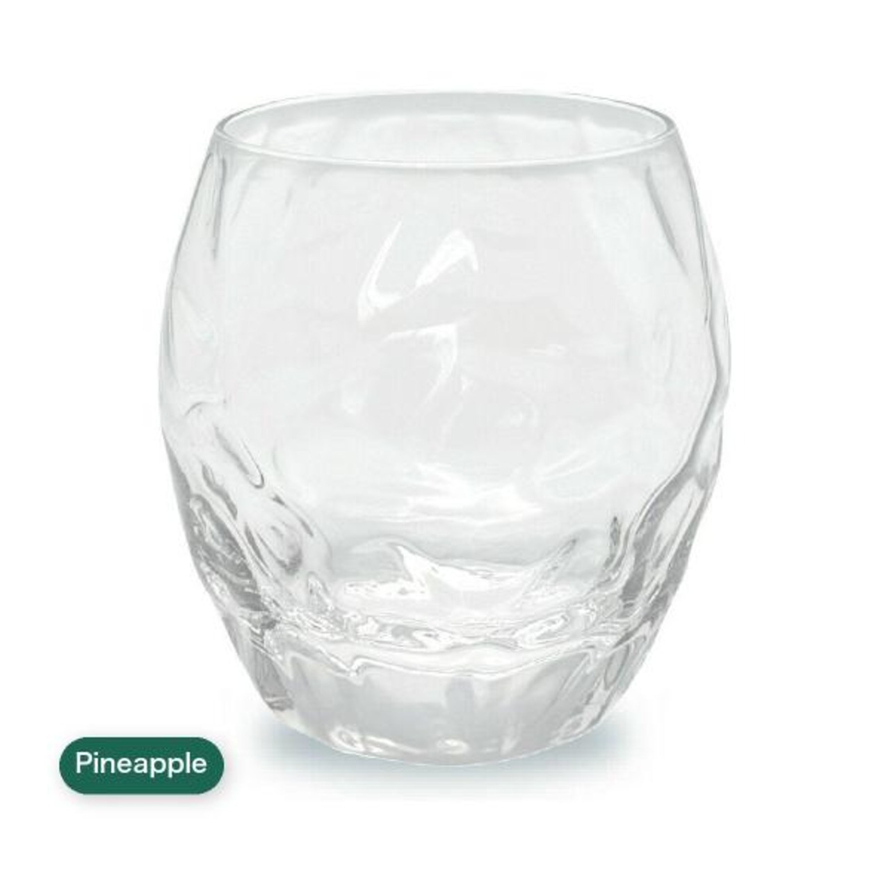 【2セット】パイナップルグラス 380ml 5個
