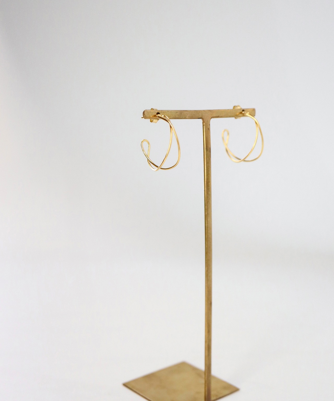 S925 ワイヤーフープピアス/019042