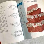 フランス古本　カルトナージュ　南仏　プロバンス　ハンドメイド　 12PScr2