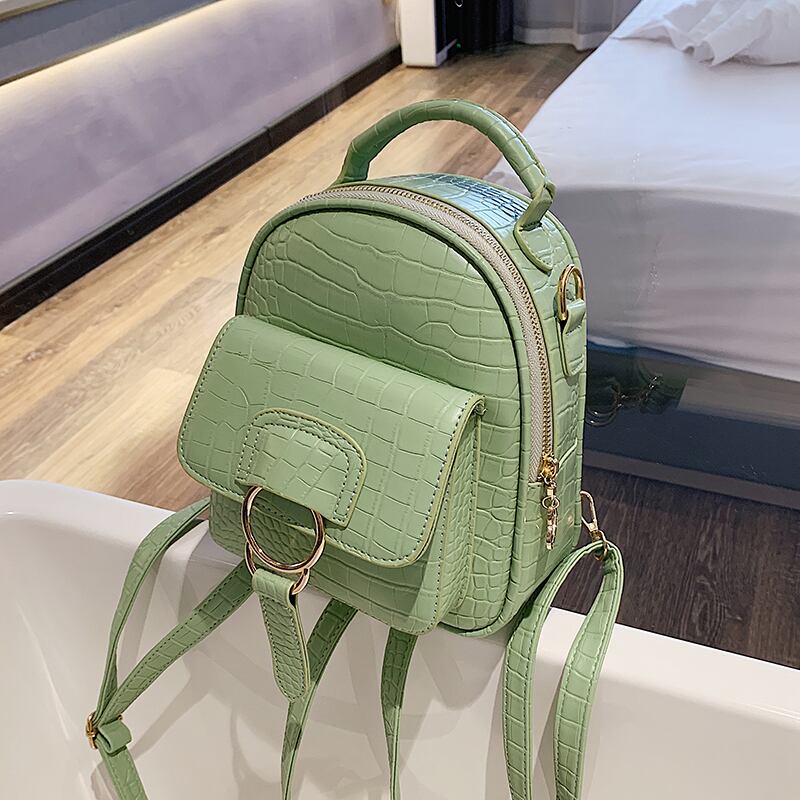 新しいワイルドインレディーススモールバッグ2020新しいトレンディなファッションバックパック多目的シングルショルダーメッセンジャーバッグ 手作りハンドバック9654494258