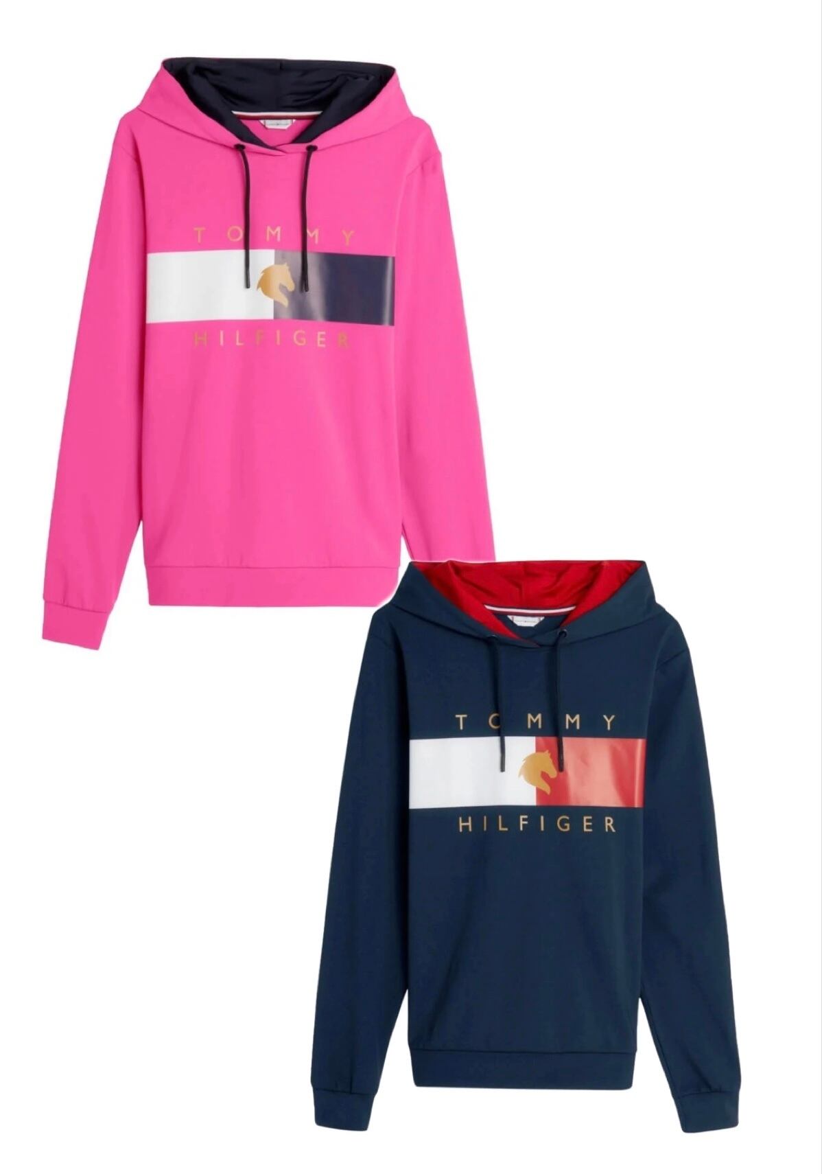 2023SS】スウェットパーカー フラッグ レディース Tommy Hilfiger