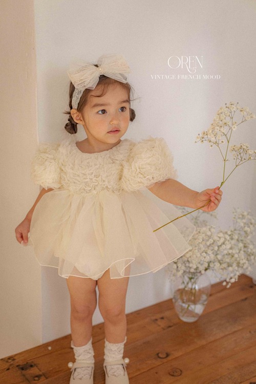 【即納】<OREN>  Blooming rose pearl suit