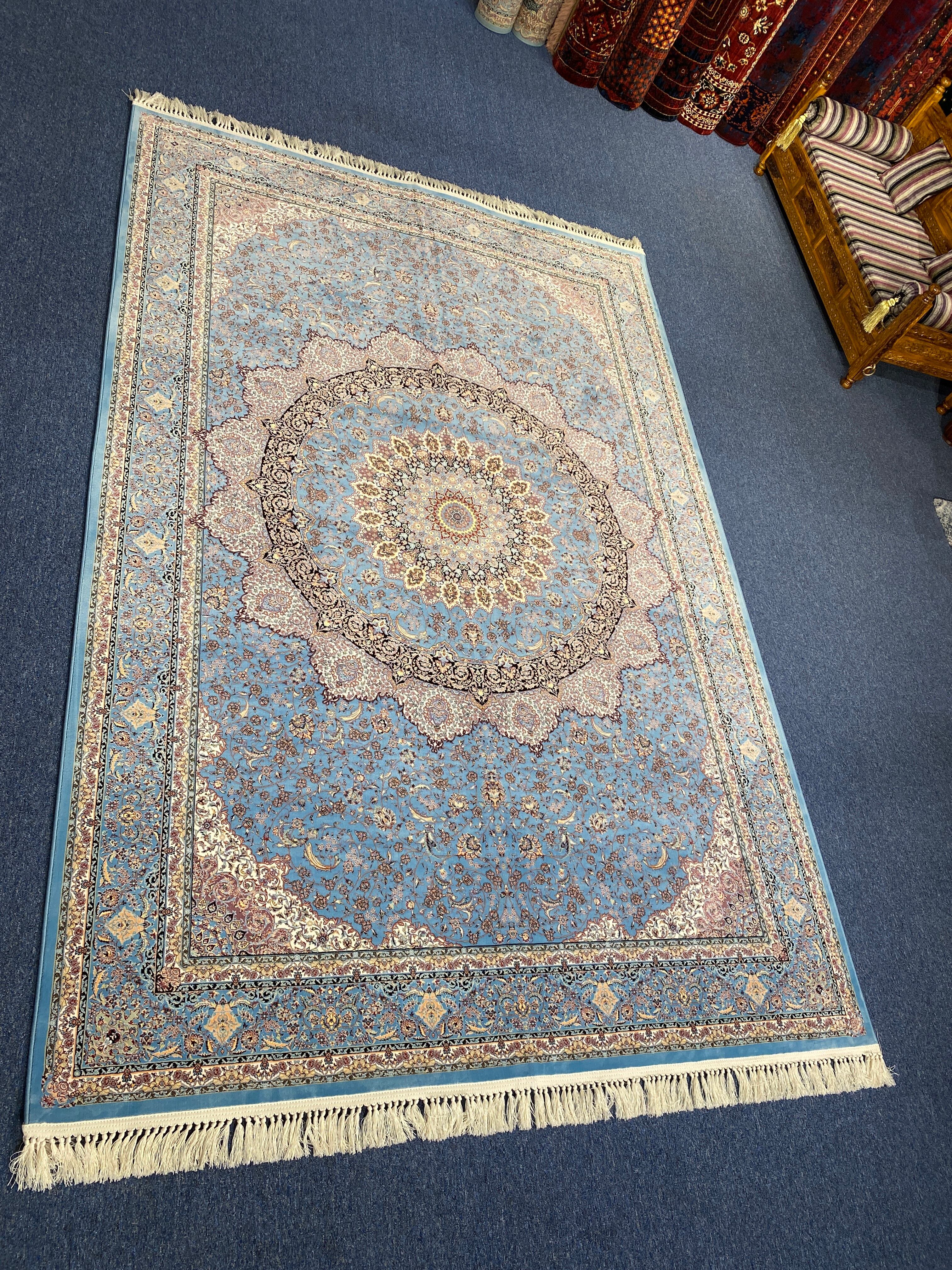 ペルシャ絨毯 81×260 新品未使用 カーペット ラグ Made in Iran
