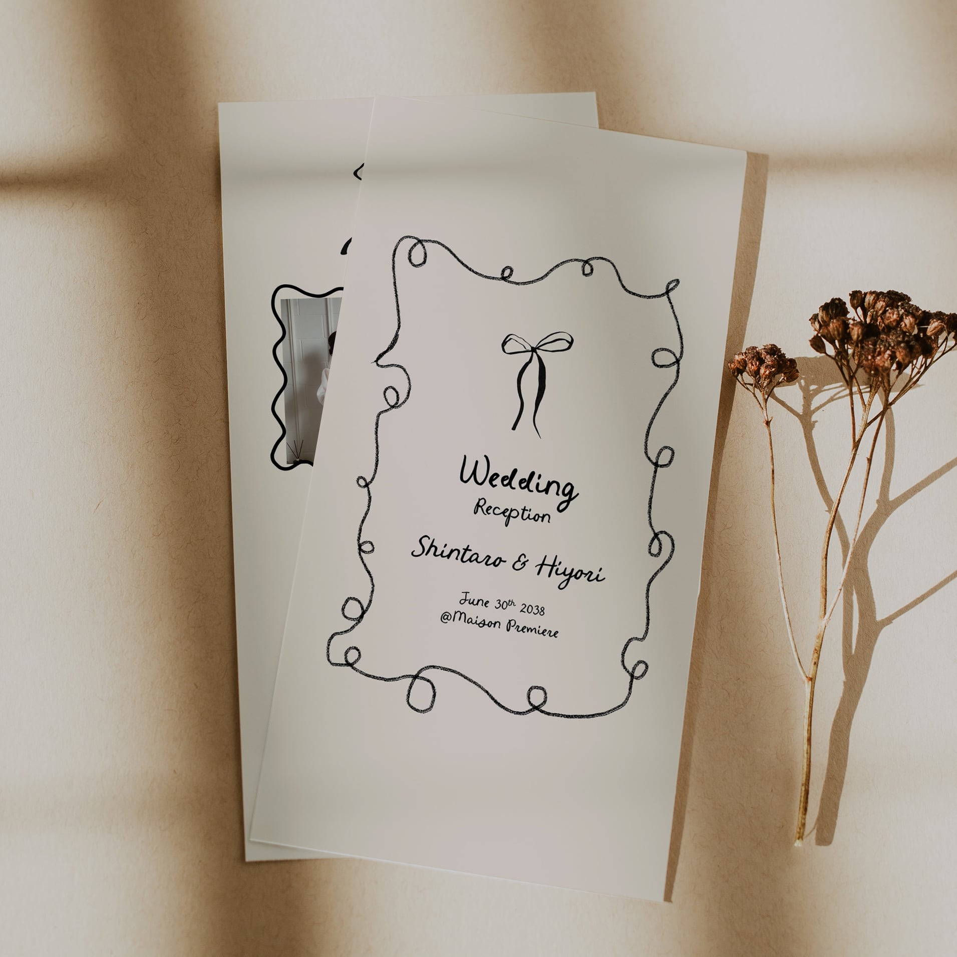 席次表 151円~/部【リボン】