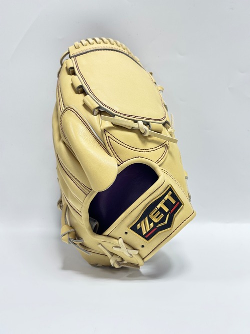 ZETT硬式　michii supreme order 右投げ用　461型　大瀬良モデル　パステルブラウン×パステルブラウン　44 画像