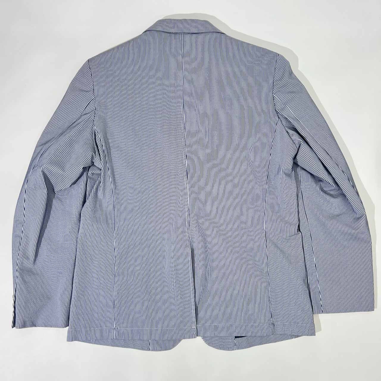 00s Eddie Bauer エディーバウアー ストライプ パッチパケット テーラードジャケット S/メンズ