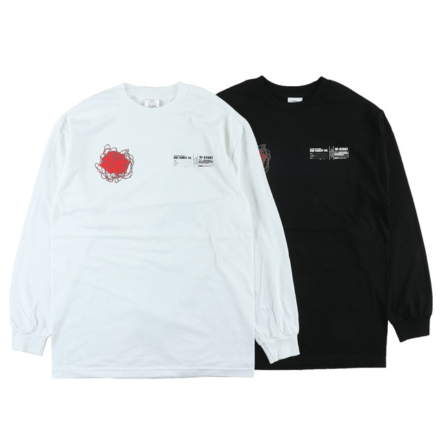 One Family / Long Sleeve T-Shirt / Rose