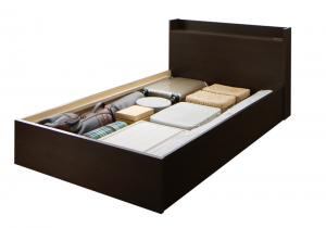 収納付きベッド シングルベッド セミダブルベッド 収納 収納付き 収納ベッド 大容量 収納ボックス 布団 敷き布団 ベッドフレームのみ Bタイプ セミダブル 組立設置付