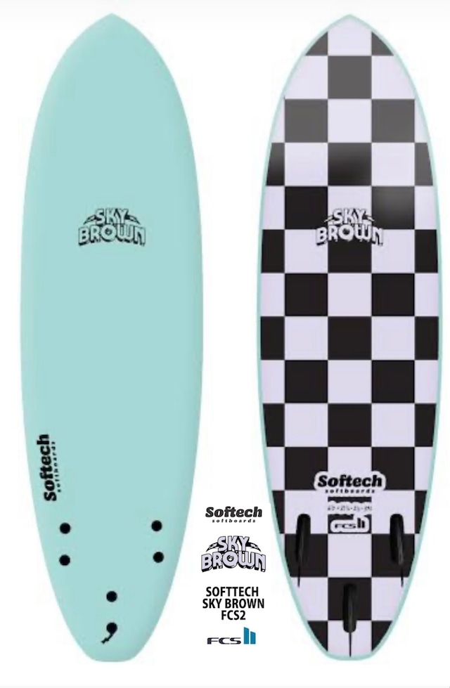 SOFTECH　ソフトボード 7'0" ROLLER CLAY