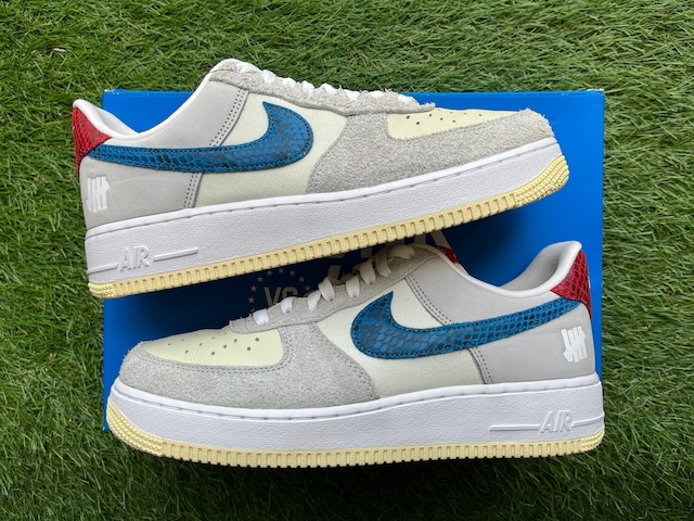 NIKE × UNDEFEATED AIR FORCE 1 LOW SP GREY FOG DM8461-001 27cm 78762