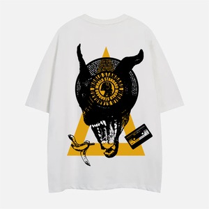 WORLD STANDARD/クルーネックプリントTシャツ/WSHT-061