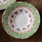 Royal Doulton|ロイヤルドルトン グリーン&ローズガーランド トリオ 英国アンティーク thumbnail 8