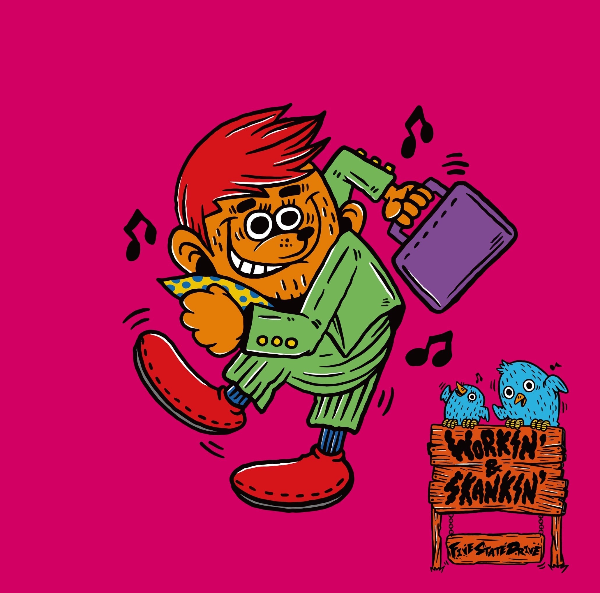 5th Single “WORKIN' & SKANKIN'” | FIVE STATE DRIVE Web Store