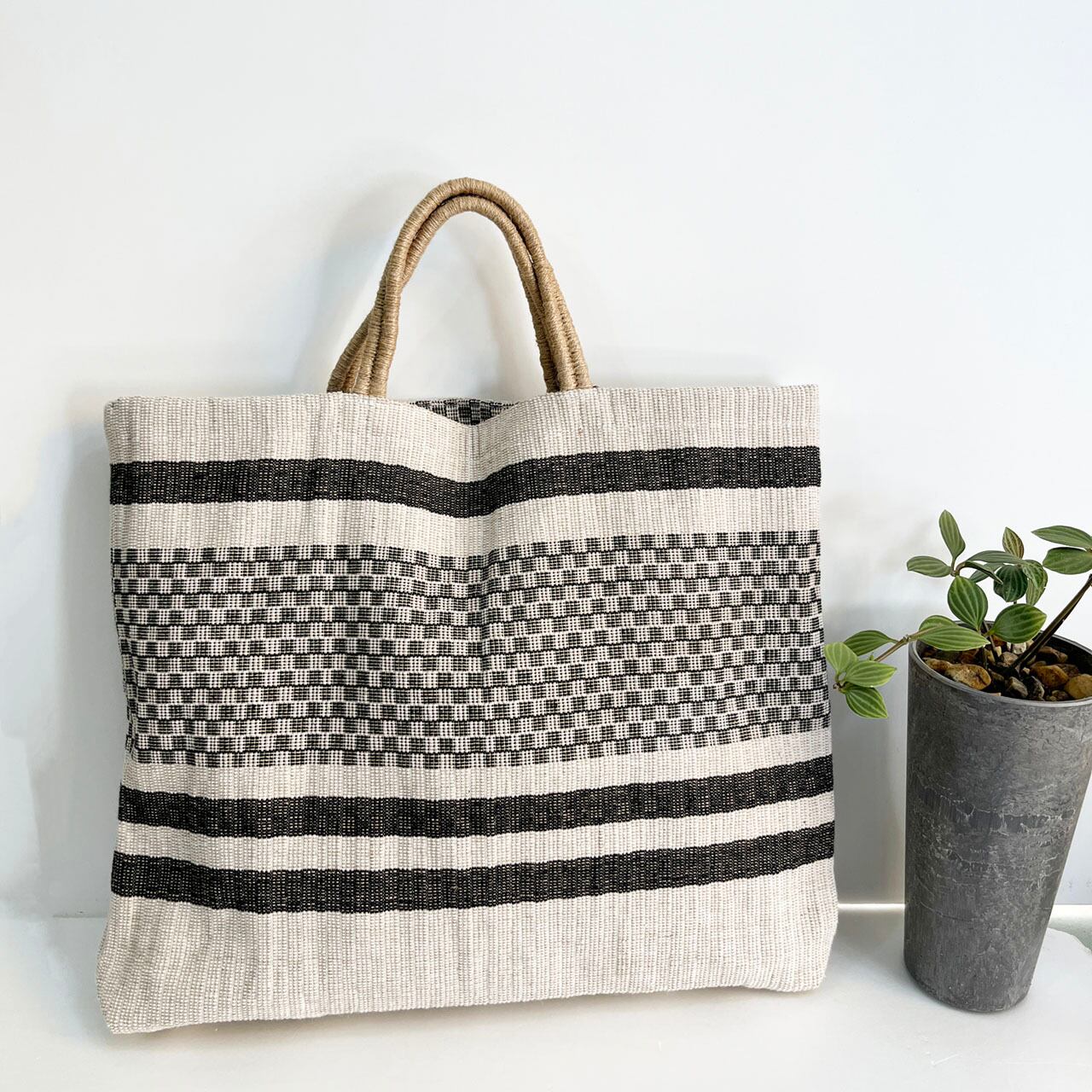 TARANGO タランゴ JUTE BAG フェアトレードジュートバッグ BIG TOTE