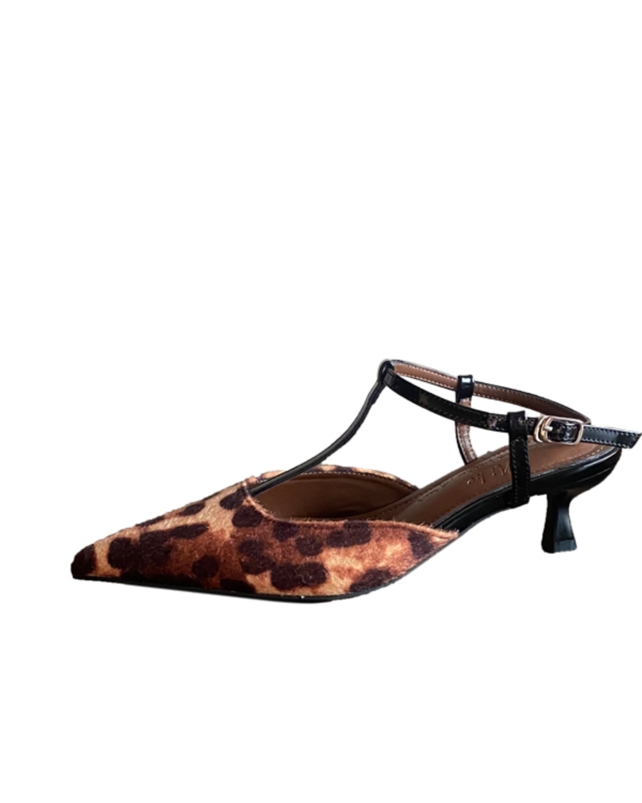 ストラップ ポインテッドトゥ ミドルヒール パンプス 3color A886 - 16