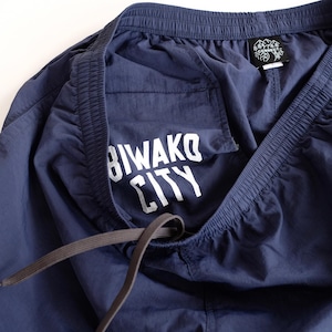 BIWAKO CITY / NYLON SHORTS / NAVY