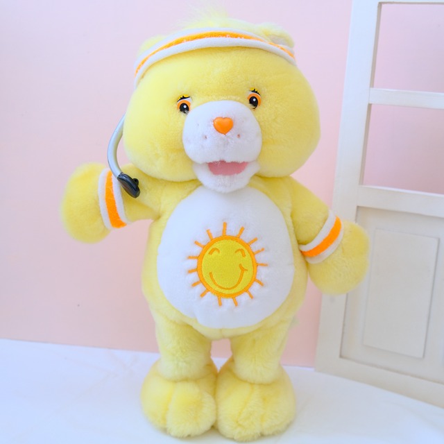 【Care Bears】♡お得価格♡エアロビケアベア トーキング フィットネス ファンシャインベア/ぬいぐるみ