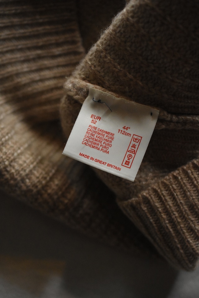 OK/90's "ALAN PAINE" heavey cashmere crew neck knit