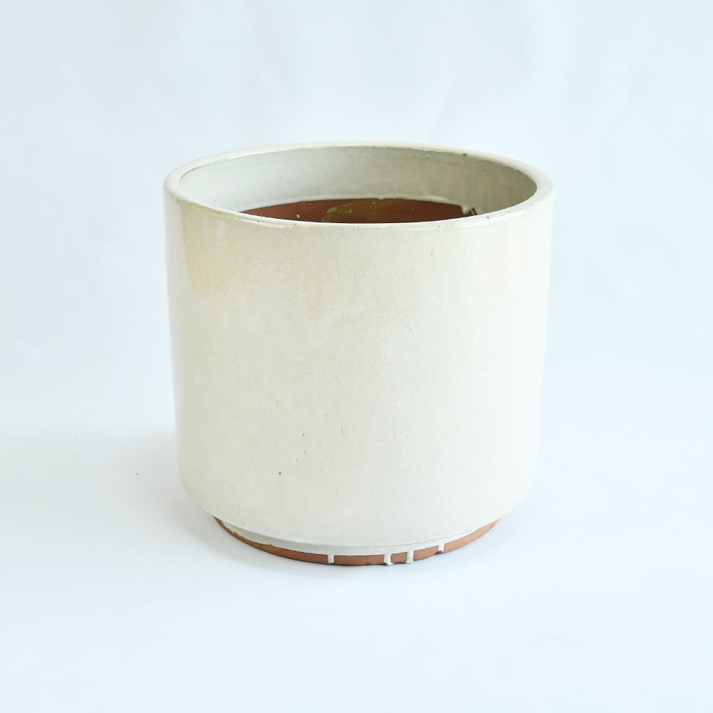 ヴィトロ エンデカ 9号 受け皿付き ≪おしゃれな植木鉢 陶器鉢 高温