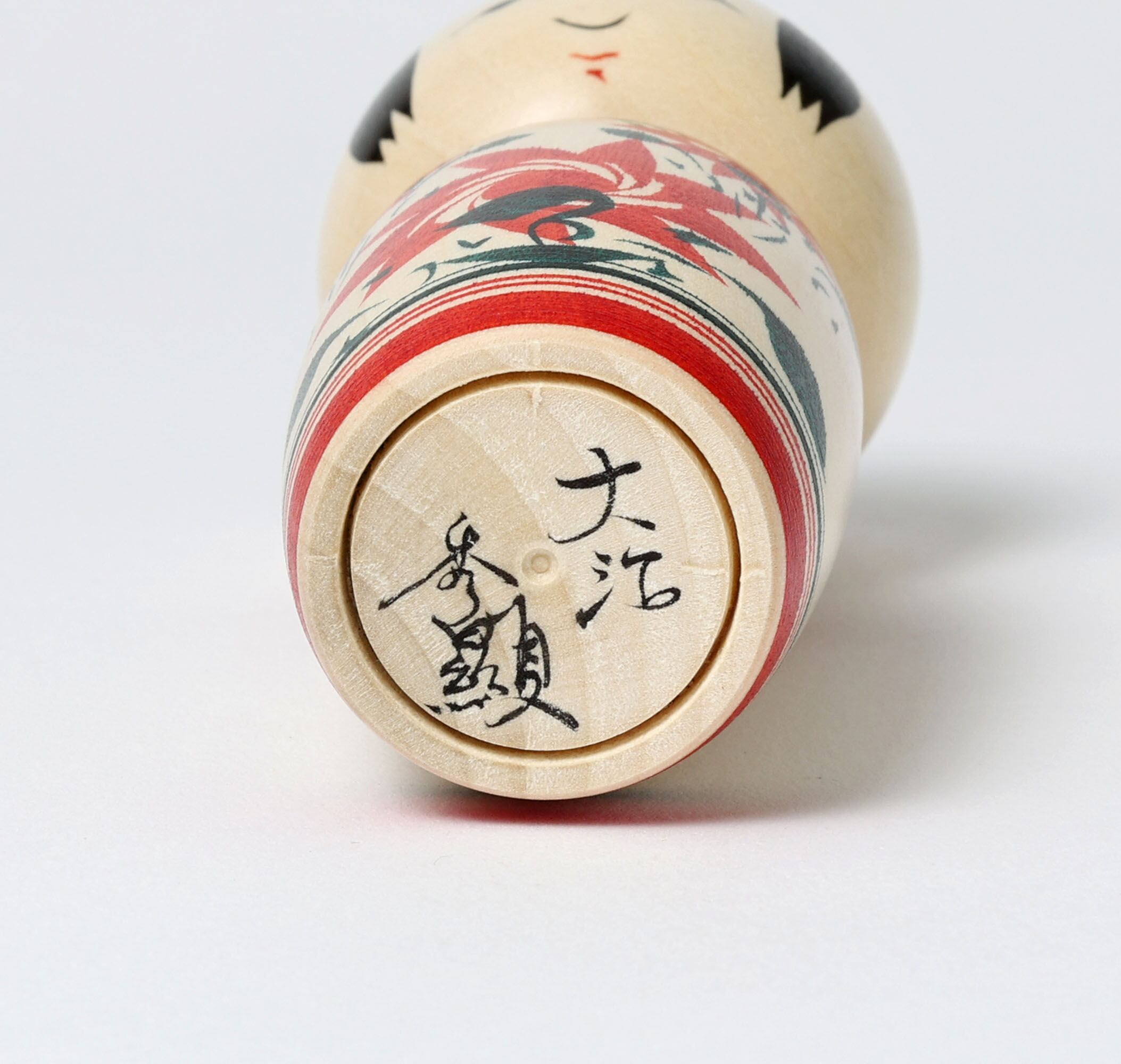鳴子こけし Naruko kokeshi doll | 大沼秀顕工人 Hideaki OHNUMA