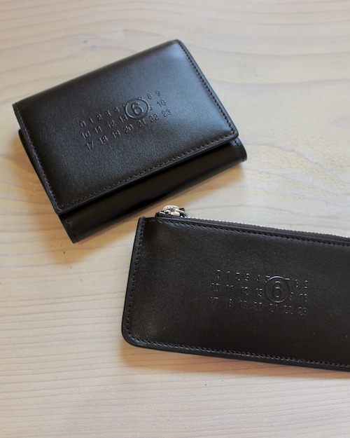 MM6 maison margiela/wallet《darkbrown・black》