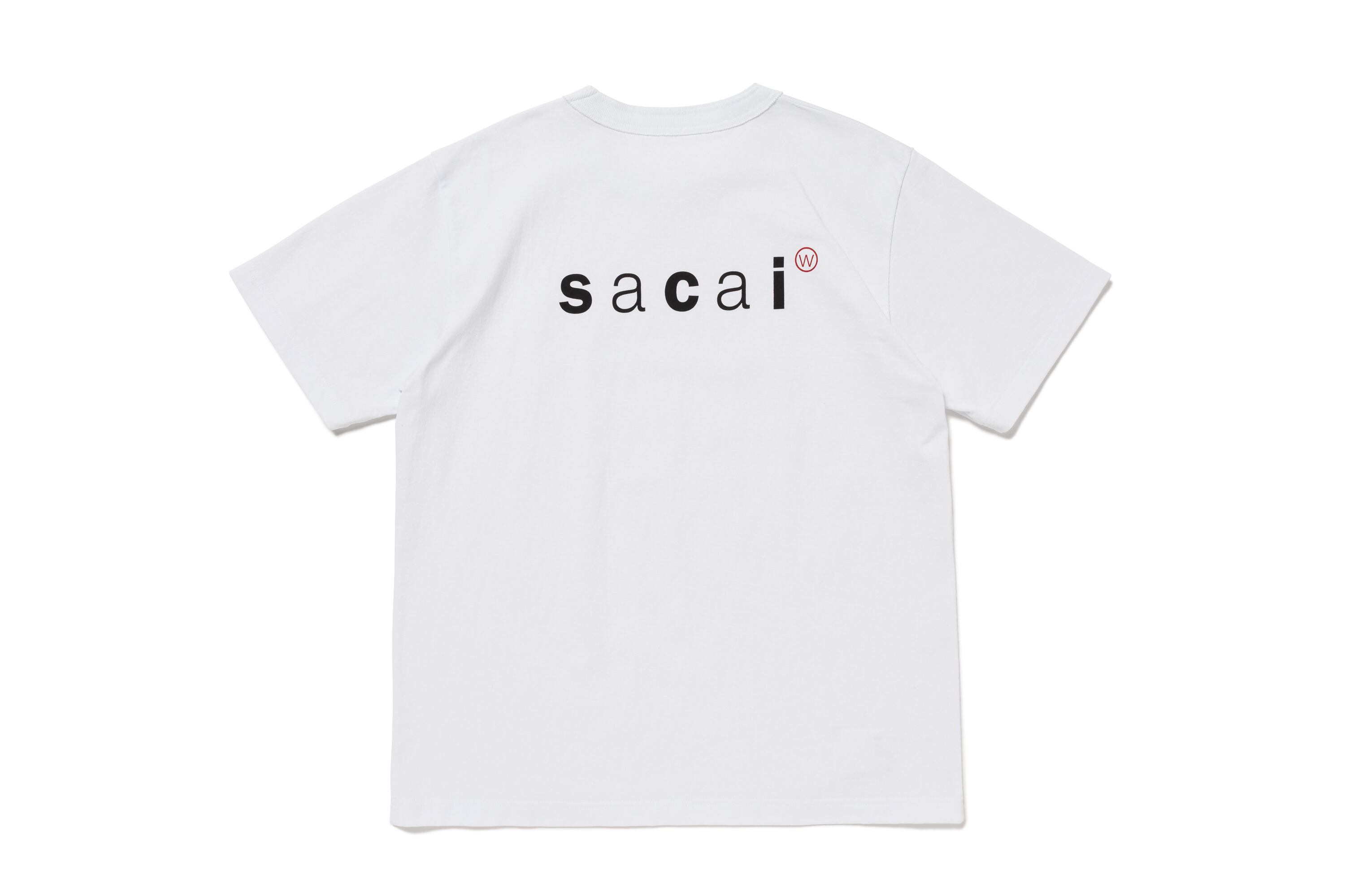WTAPS × SACAI Flock Print T-Shirt 02 M