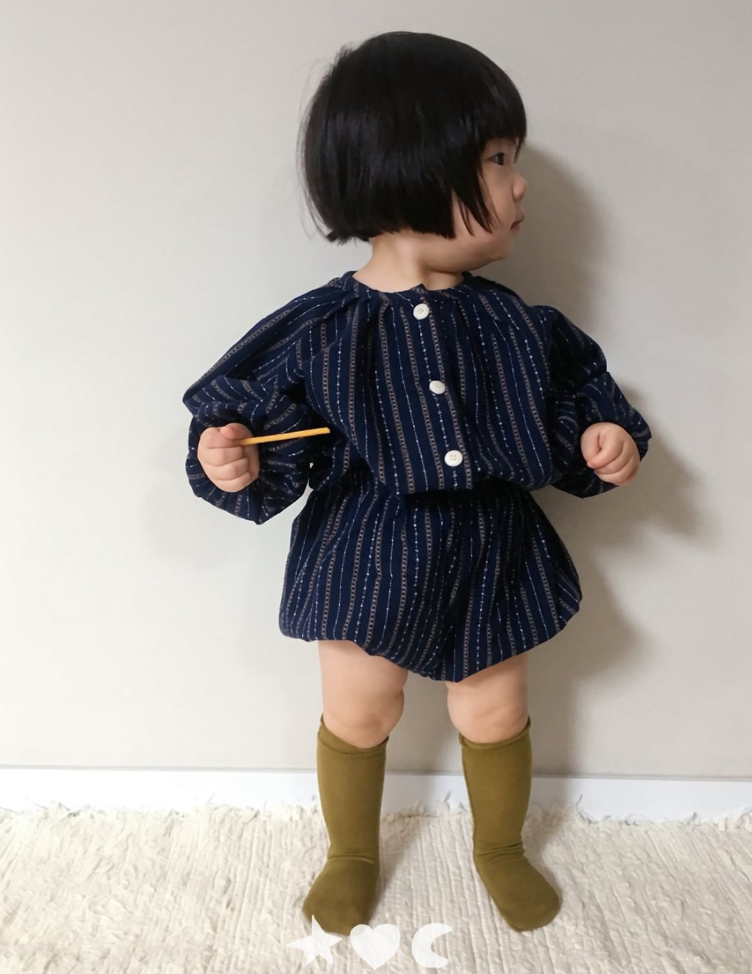 送料無料【予約】/ babyスパンソックス /lalaland