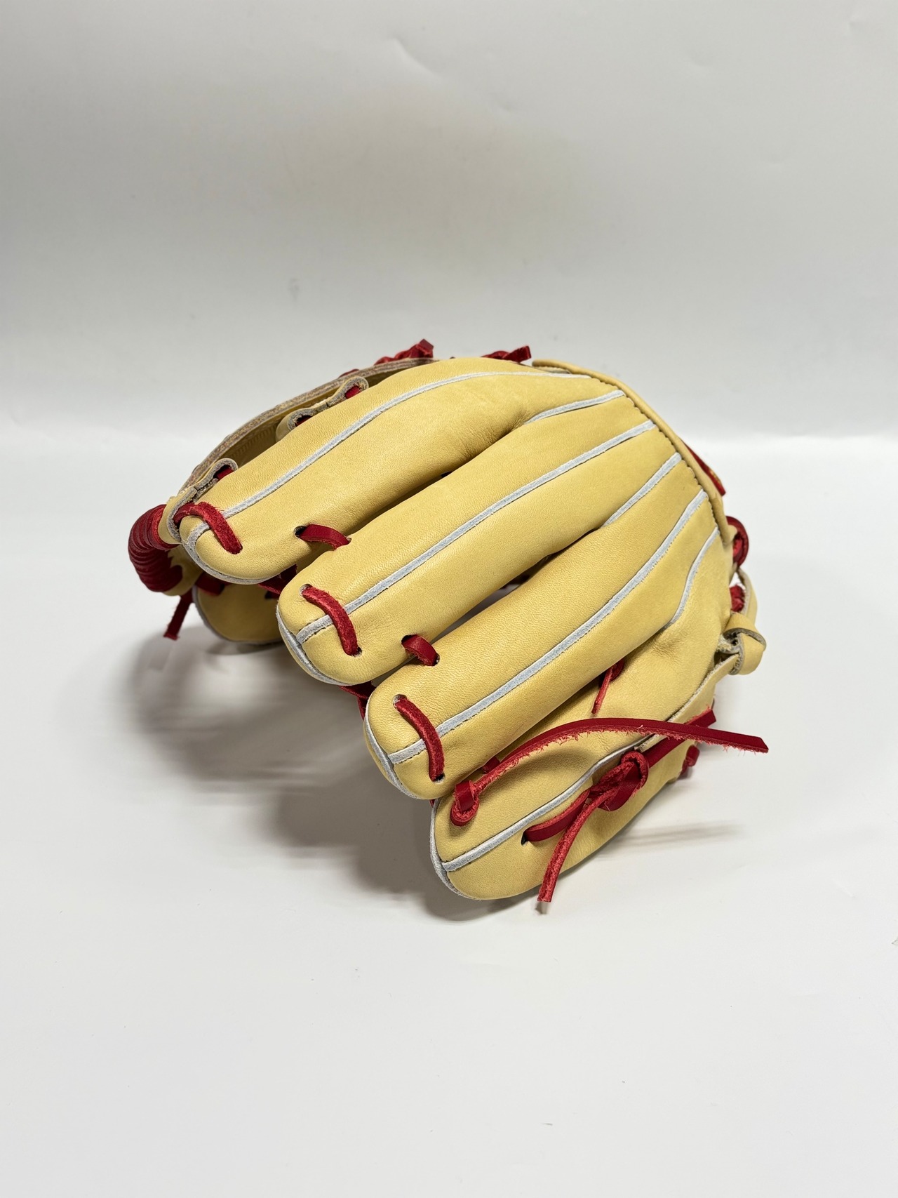KUBOTA SLUGGERｰ久保田スラッガー　限定グラブ　少年軟式用　右投げ用　トレンチ×レッド・画像5