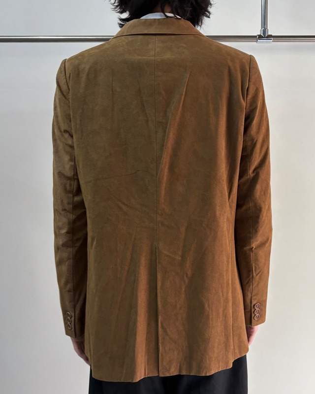 【HELMUT LANG】micro suede tailored jacket