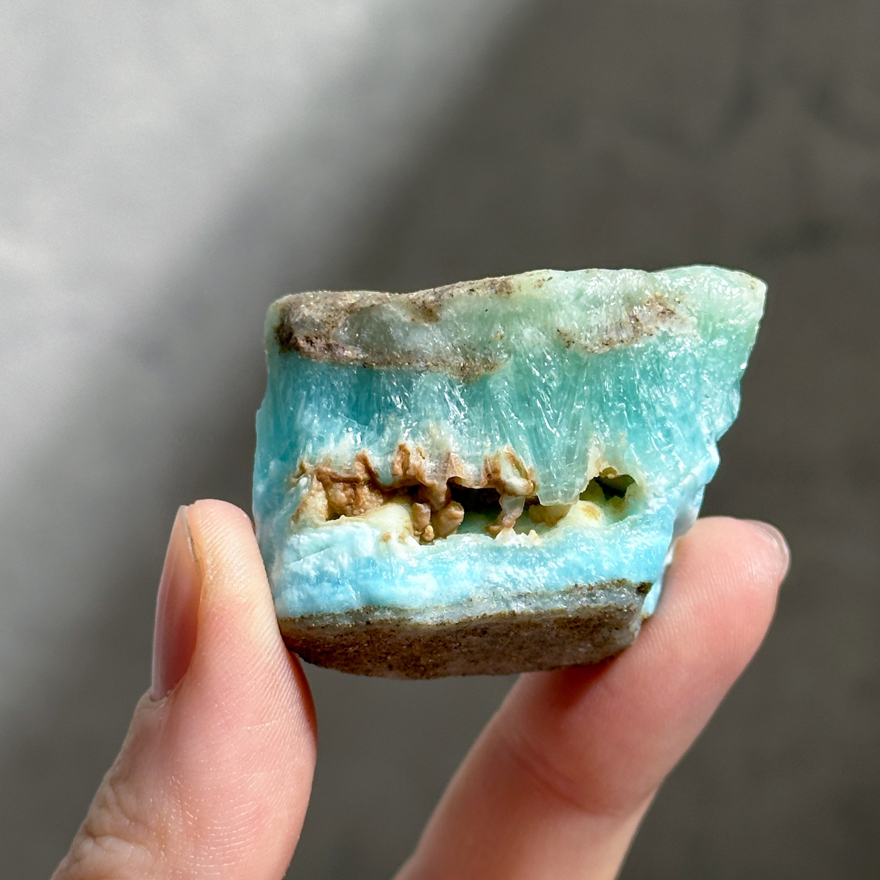 ブルーアラゴナイト 原石62◇Blue Aragonite◇天然石・鉱物