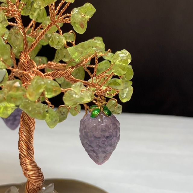 ぶどうがなる招財樹・ペリドット