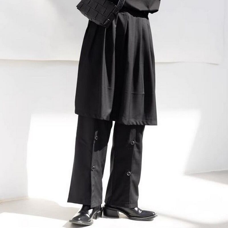 レイヤードモードパンツ スラックス 10004