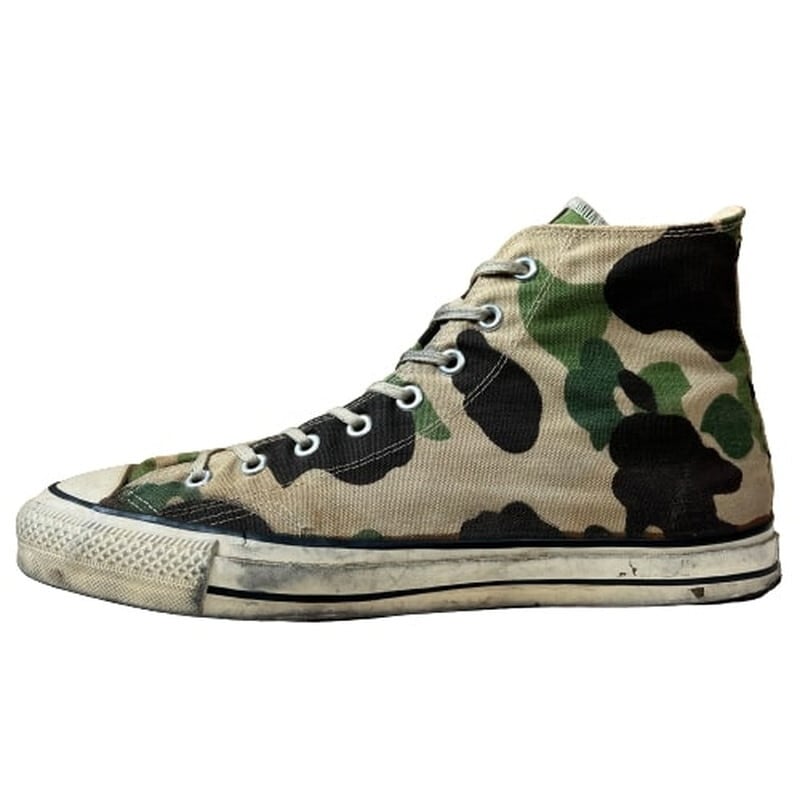80's CONVERSE コンバース ALL STAR HI 83CAMO オールスターハイ 80's CONVERSE コンバース ALL STAR HI 83CAMO オールスターハイ