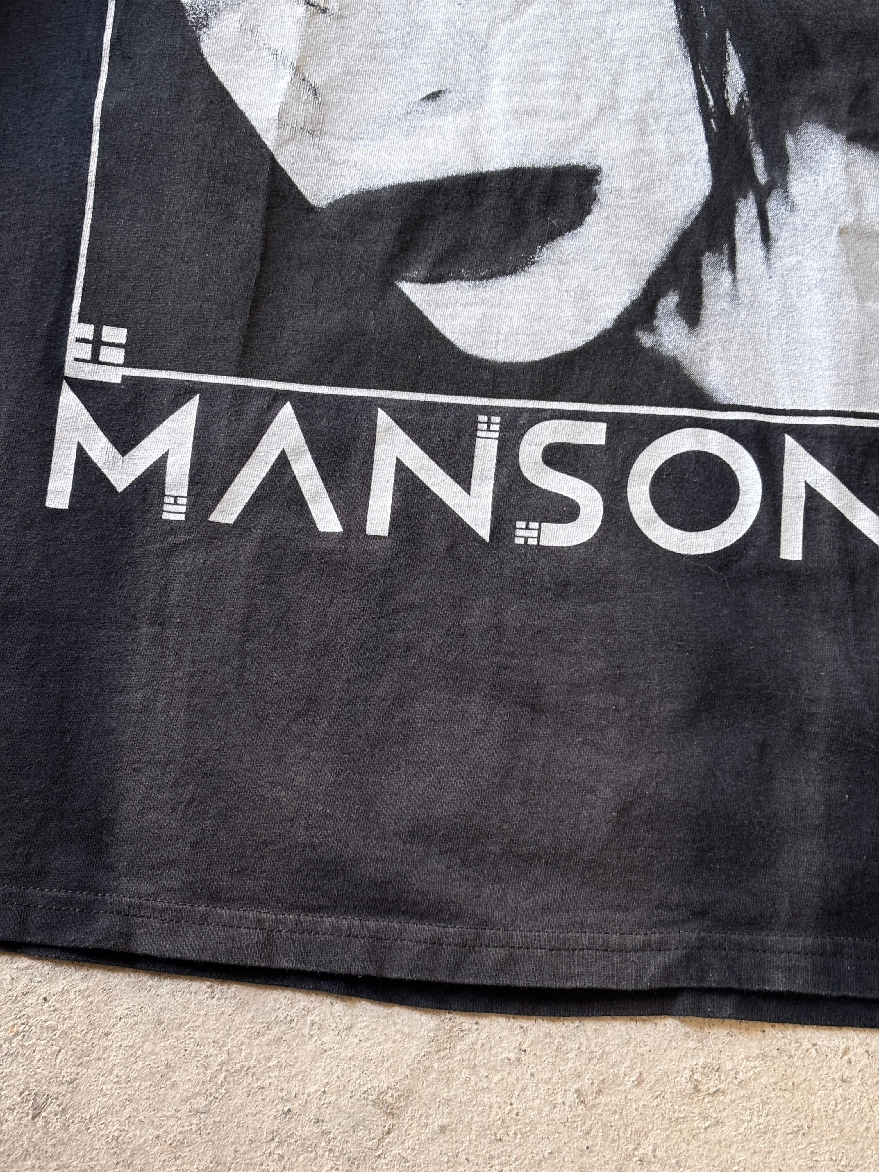 MARILYN MANSON/World Tour Tee/2012年/GILDAN/M/ワールドツア－T