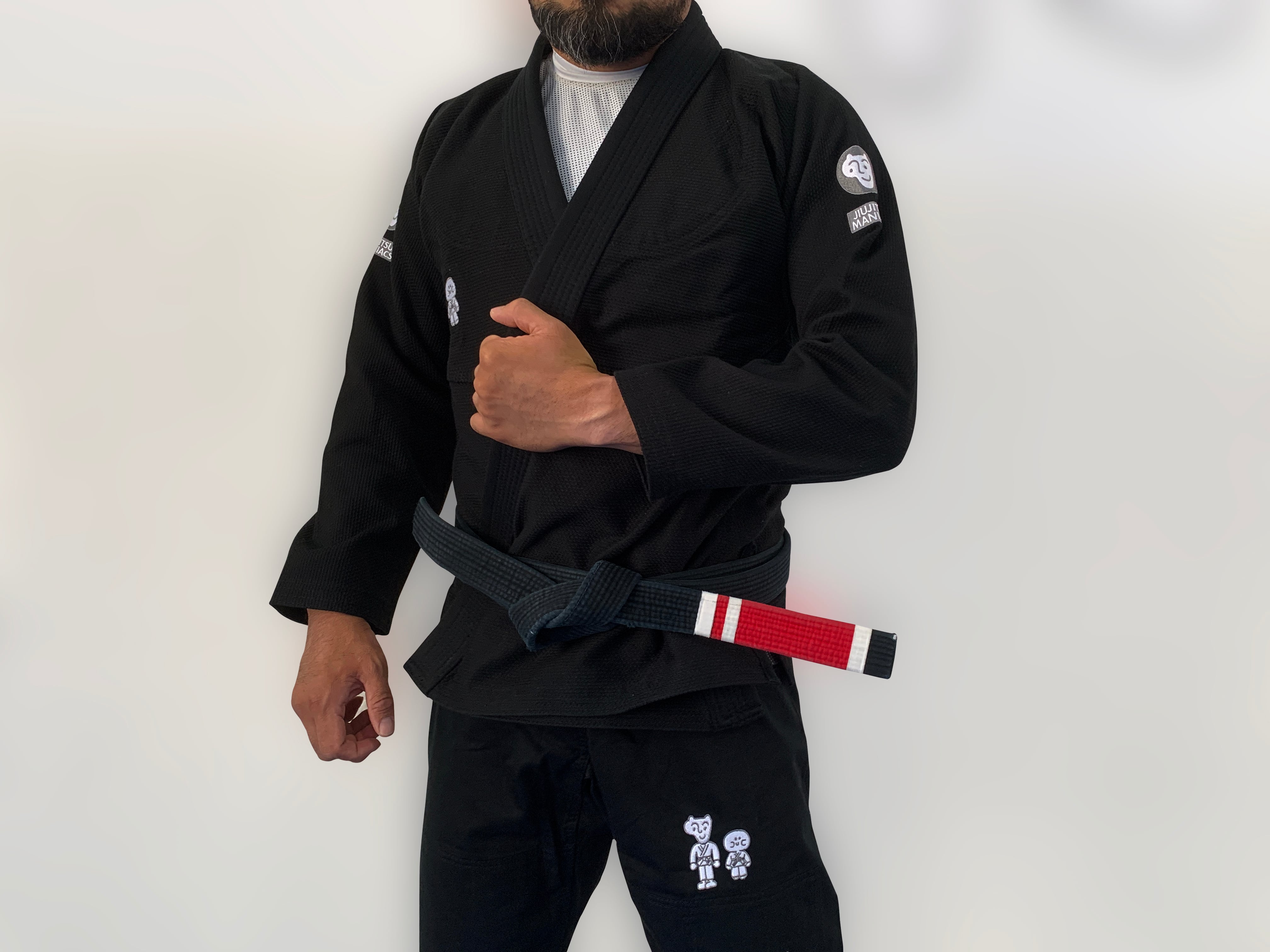 MANIACS JIUJITSU KYOUZIN BLACK 柔術衣上下セット MANIACS」JIUJITSU KYOUZIN BLACK GI 2.0 | Fighting Monkyky