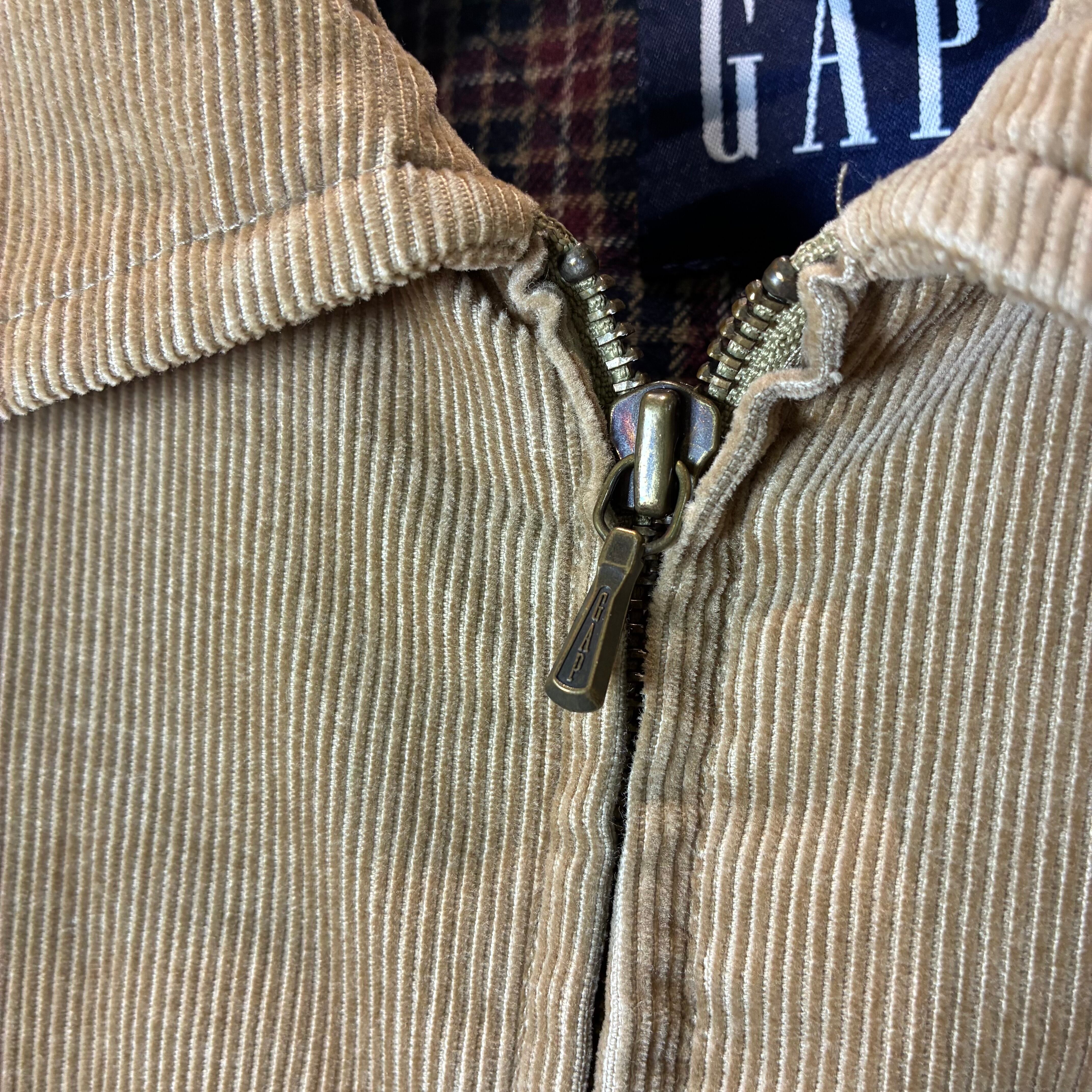 90s OLD GAP コーデュロイジャケット ベージュ スウィングトップ