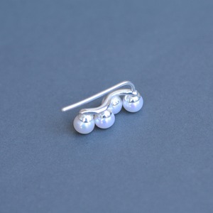 Paulaイヤークリップ シルバー