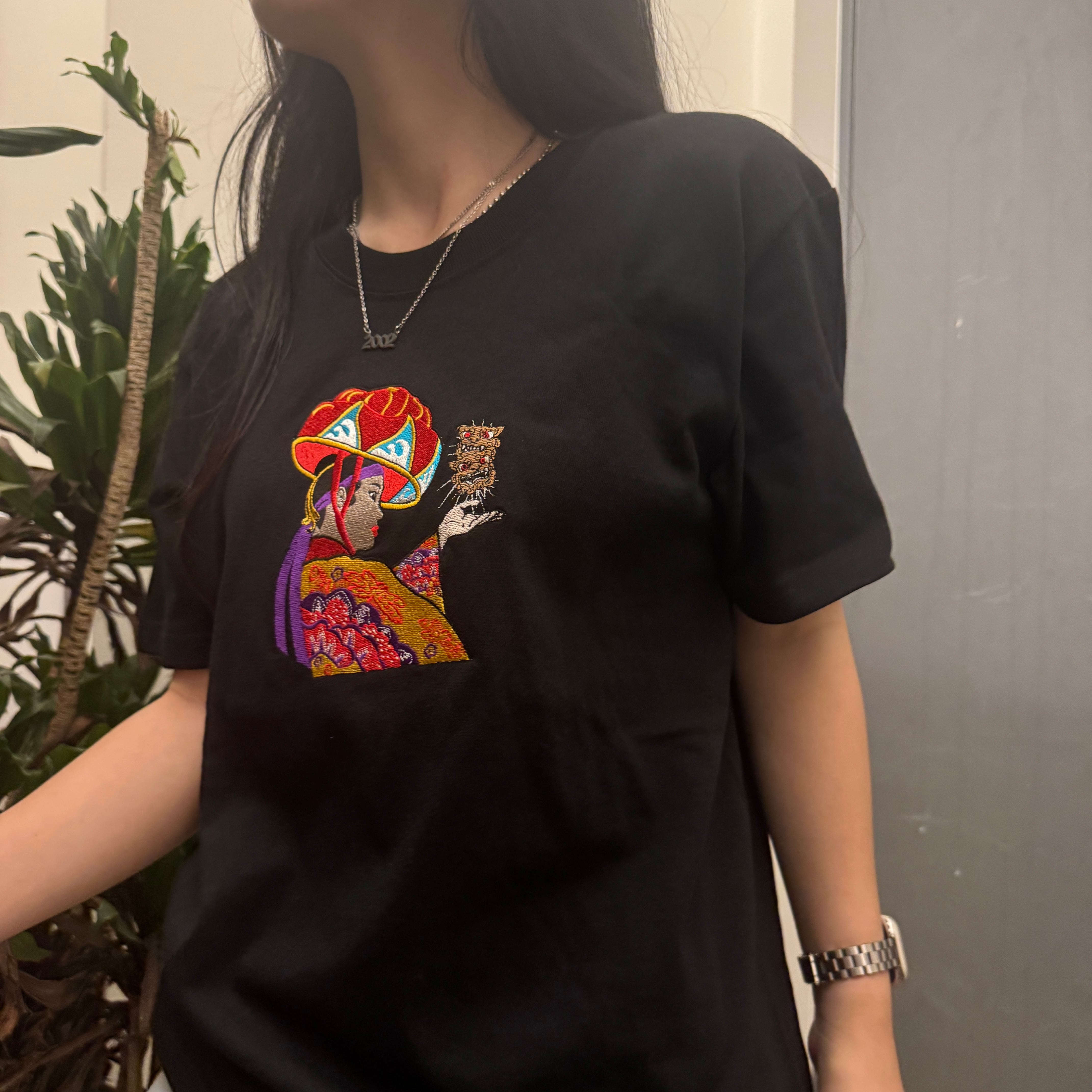 刺繍Tシャツ】沖縄花笠 | PAY ID