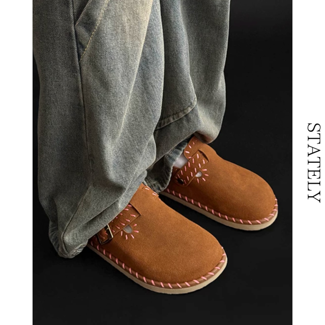 Suede Buckle サボサンダル/2color_S25・画像5