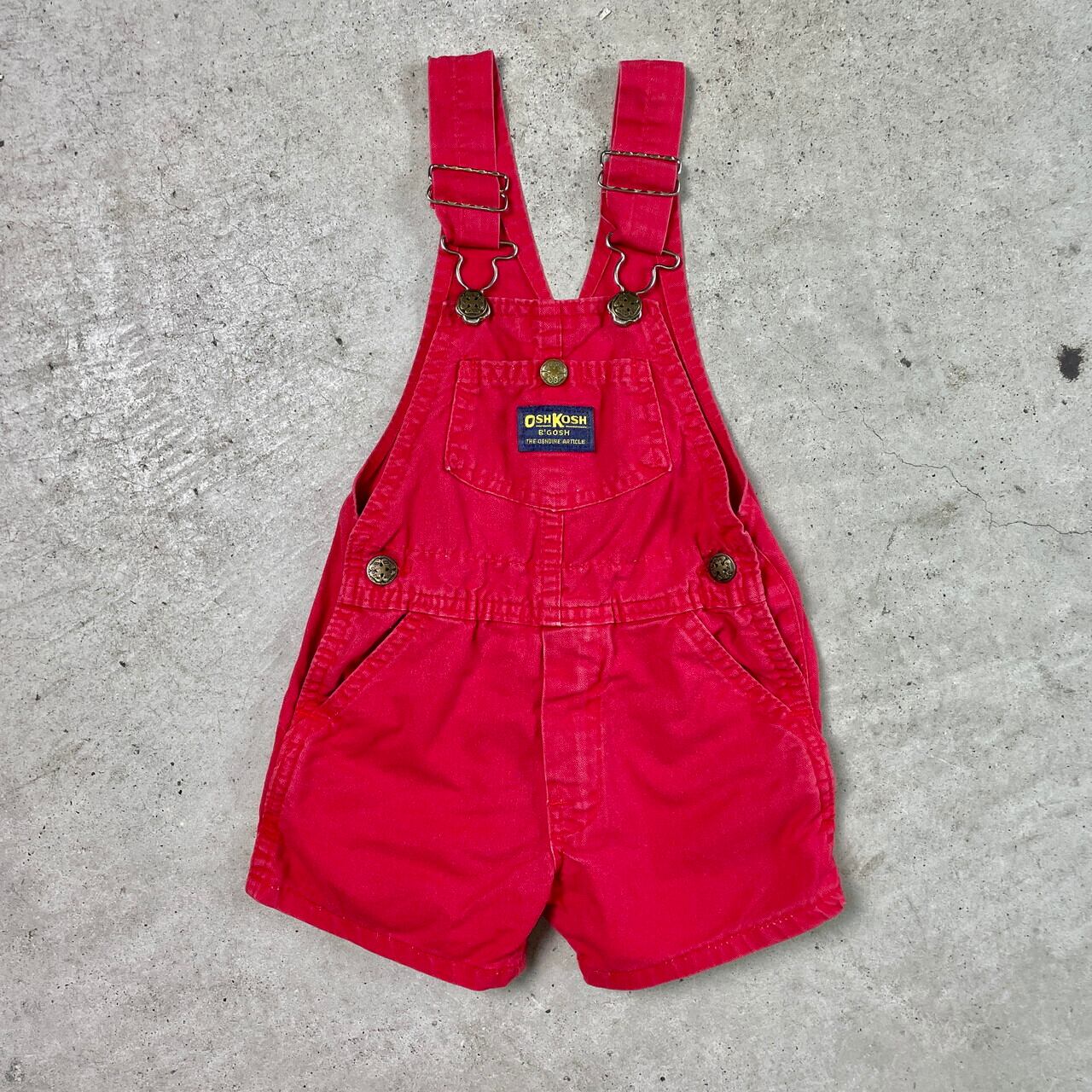 kids】USA製 70年代 オシュコシュ オーバーオール キッズ 2T 2歳用 