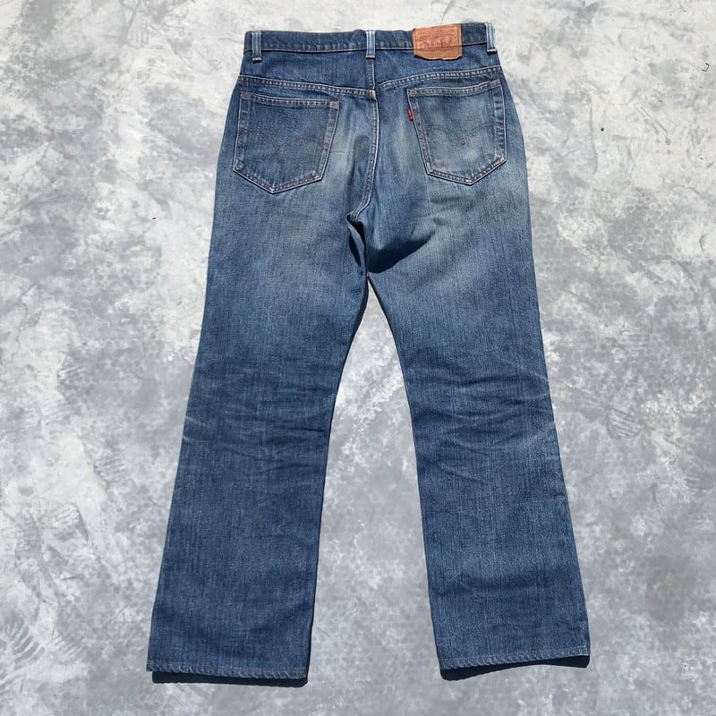 1979年4月米国製希少【70s】Levi's 517 USA製 66後期 ブーツカット W38