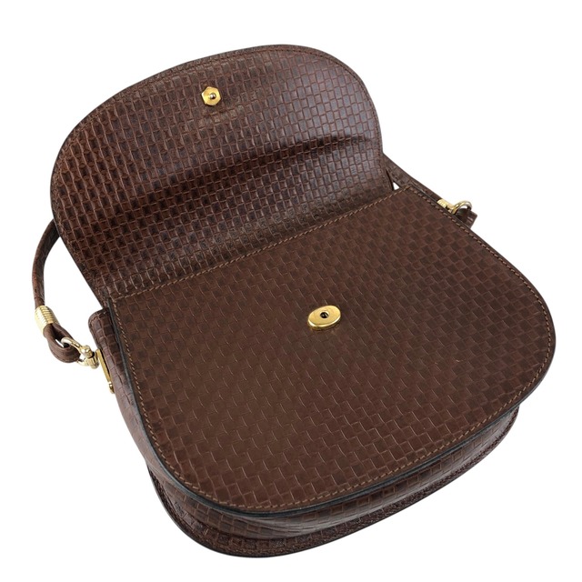 CELINE セリーヌ ショルダーバッグ ブラウン トリオンフ レザー ミニバッグ vintage ヴィンテージ オールド mgieg8