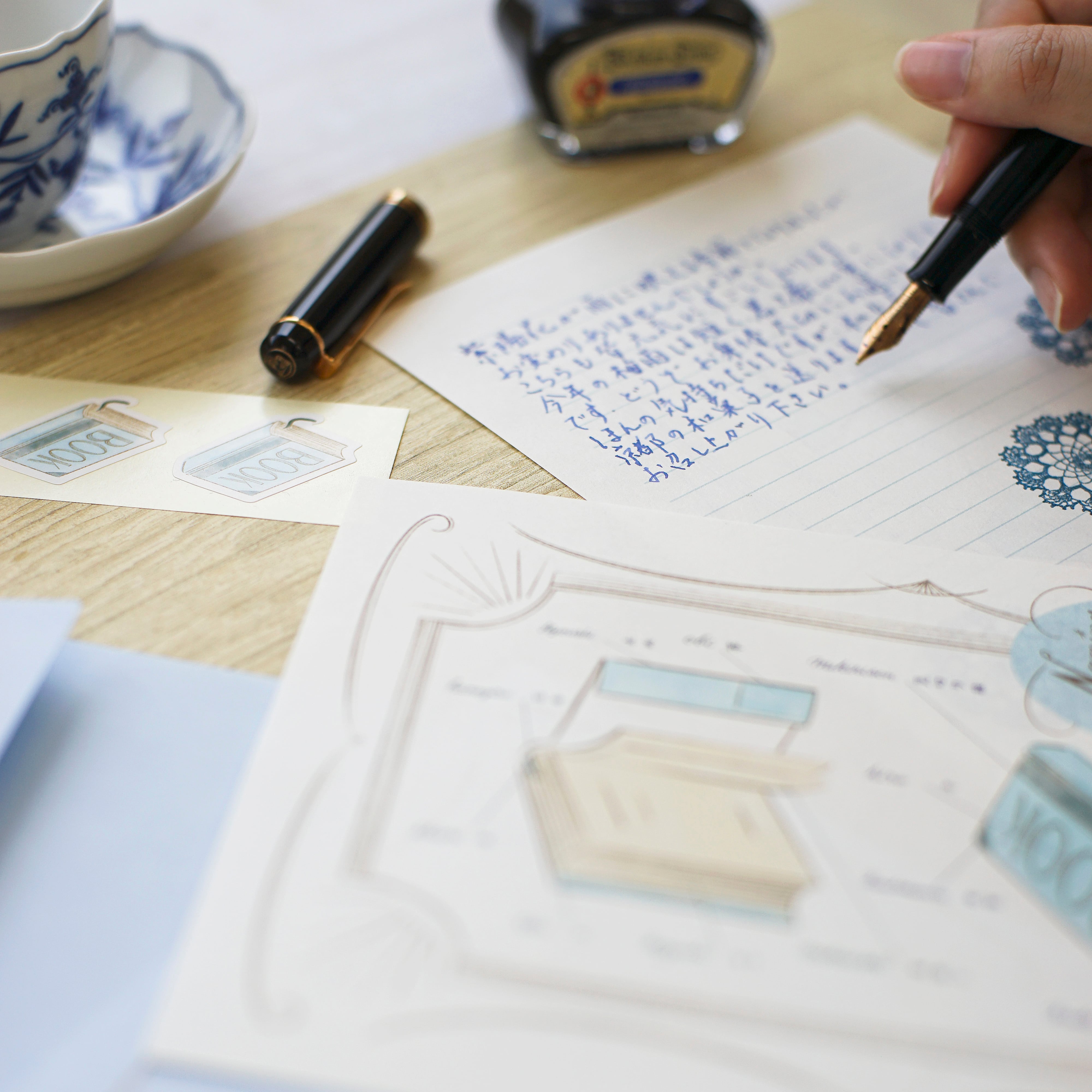 Letter set/レターセット 【Naming of Book parts】 | LIVRO FOFO