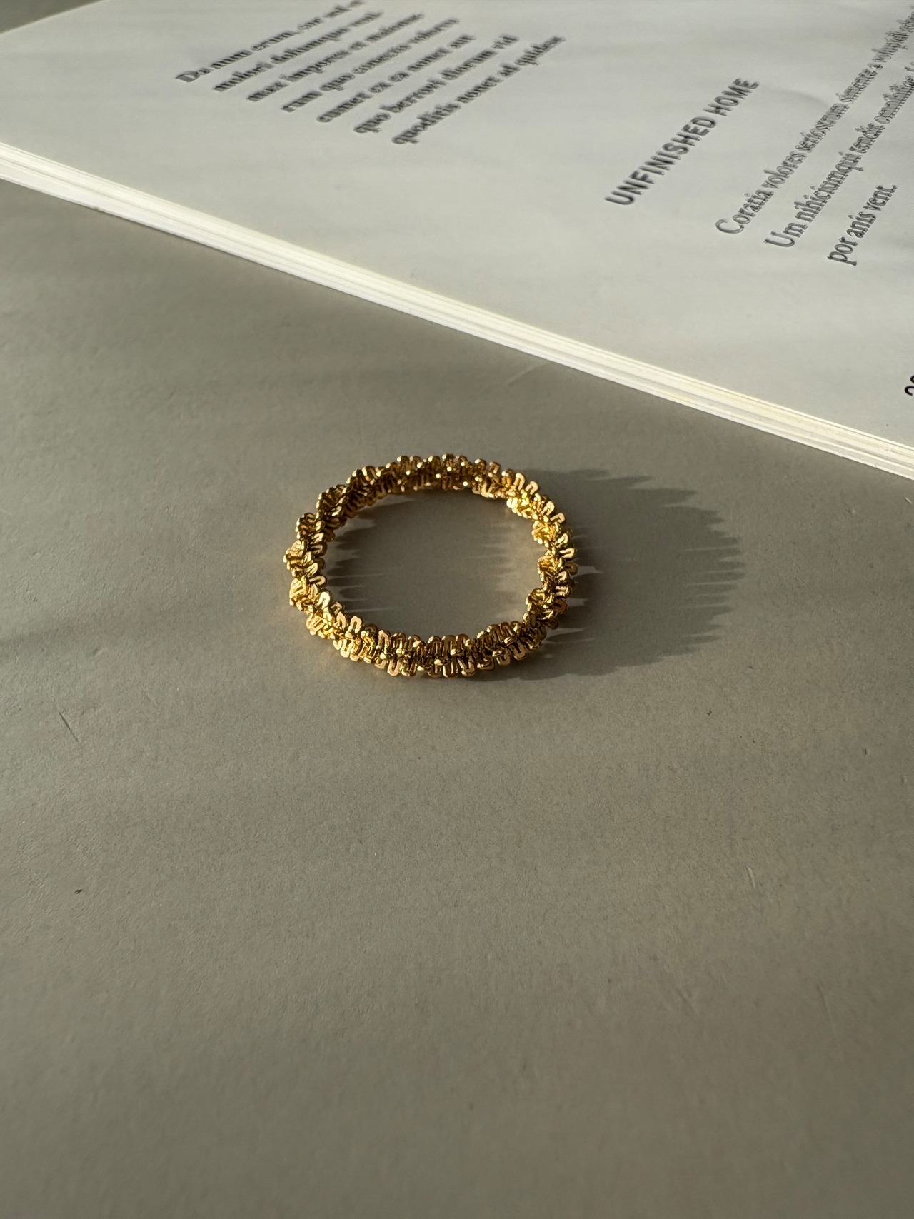 モダンウーブンリング