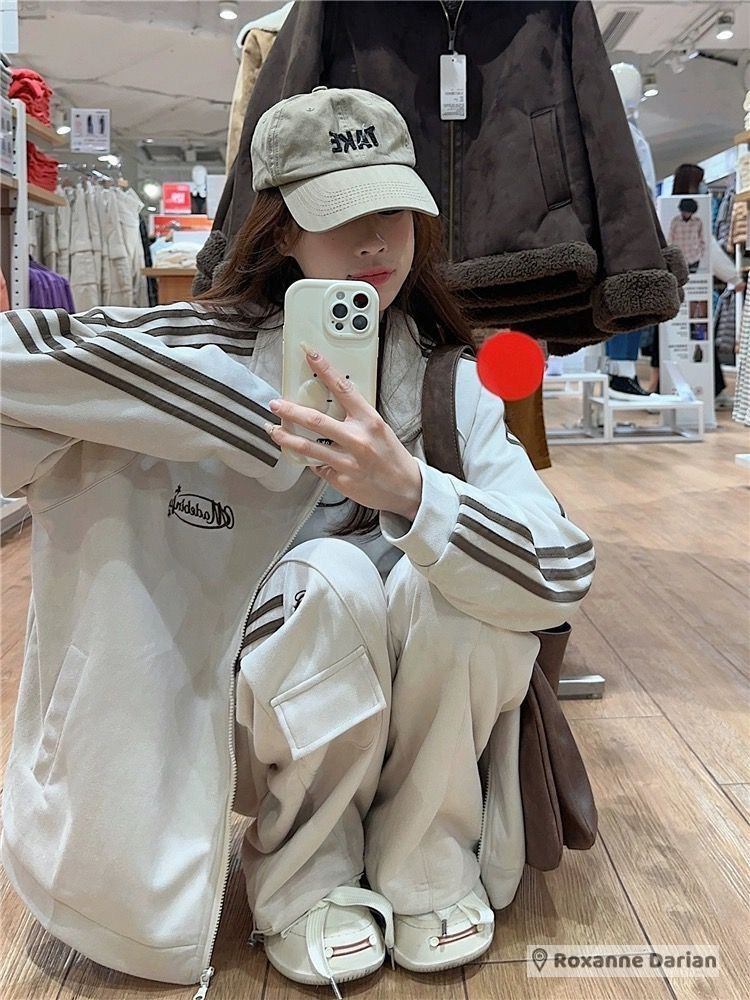 ジャージ セットアップ 上下組 ライン入り スポーツウェア レディース